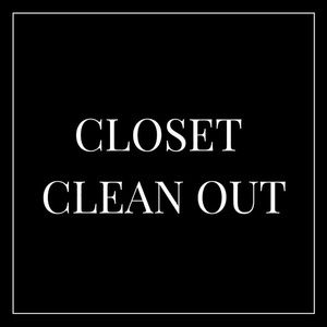 Closet Sale!